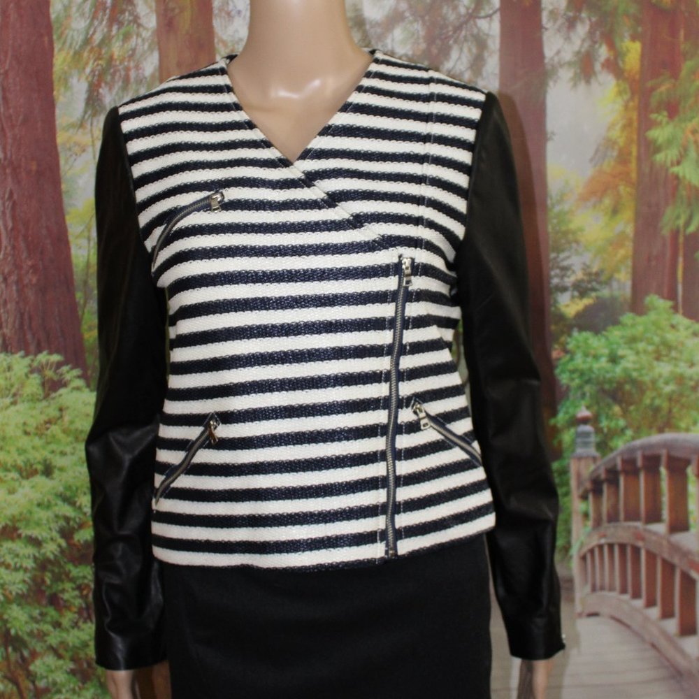 Jenni Kayne Lamb Leather Jacket XS